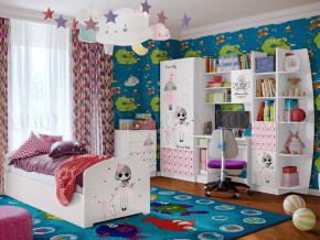 Детская комната Юниор-2 Мальвина в Нижней Туре - nizhnyaya-tura.magazinmebel.ru | фото
