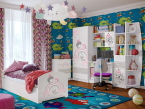 Детская комната Юниор-2 Принцесса 1 в Нижней Туре - nizhnyaya-tura.magazinmebel.ru | фото - изображение 1