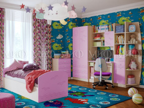 Детская комната Юниор-2 Сиреневый в Нижней Туре - nizhnyaya-tura.magazinmebel.ru | фото