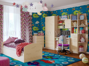 Детская комната Юниор-2 Ваниль в Нижней Туре - nizhnyaya-tura.magazinmebel.ru | фото