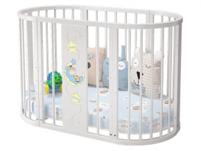 Детская кроватка белая Эстель в Нижней Туре - nizhnyaya-tura.magazinmebel.ru | фото