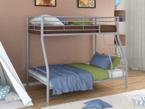 Двухъярусная кровать Гранада 2 Серая в Нижней Туре - nizhnyaya-tura.magazinmebel.ru | фото - изображение 1