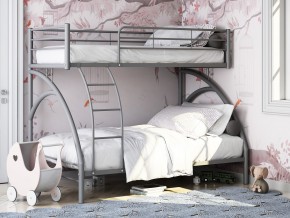 Двухъярусная кровать Виньола 2 Серая в Нижней Туре - nizhnyaya-tura.magazinmebel.ru | фото
