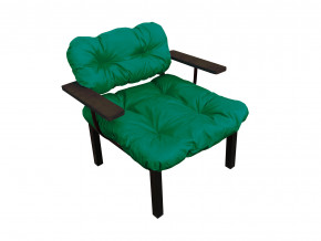 Кресло Дачное зелёная подушка в Нижней Туре - nizhnyaya-tura.magazinmebel.ru | фото