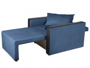 Кресло-кровать Милена с подлокотниками велюр синий в Нижней Туре - nizhnyaya-tura.magazinmebel.ru | фото - изображение 2