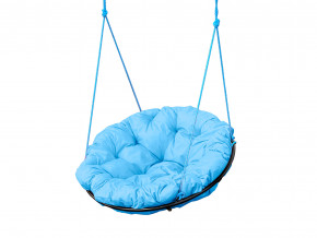Кресло Папасан подвесное голубая подушка в Нижней Туре - nizhnyaya-tura.magazinmebel.ru | фото