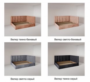 Кровать Вертикаль угловая 0.8 м с ортопедическим основанием в Нижней Туре - nizhnyaya-tura.magazinmebel.ru | фото - изображение 6