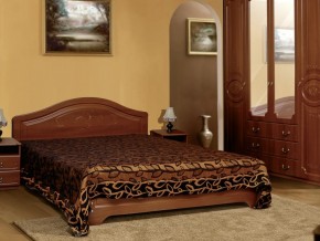 Кровать 1800 Ивушка 5 темная в Нижней Туре - nizhnyaya-tura.magazinmebel.ru | фото - изображение 1