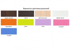 Кровать чердак Малыш 70х160 Белое дерево, Голубой в Нижней Туре - nizhnyaya-tura.magazinmebel.ru | фото - изображение 2