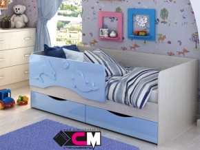 Кровать детская Алиса КР 812 голубая 1600 в Нижней Туре - nizhnyaya-tura.magazinmebel.ru | фото - изображение 1