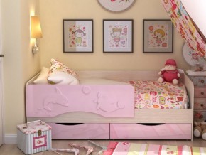 Кровать детская Алиса КР 812 розовая 1600 в Нижней Туре - nizhnyaya-tura.magazinmebel.ru | фото - изображение 1