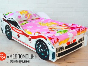 Кровать детская машина Медпомощь в Нижней Туре - nizhnyaya-tura.magazinmebel.ru | фото