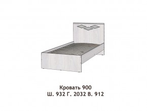 Кровать Диана 900 в Нижней Туре - nizhnyaya-tura.magazinmebel.ru | фото - изображение 2