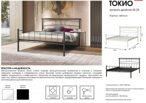 Кровать двойная 42.25 Токио в Нижней Туре - nizhnyaya-tura.magazinmebel.ru | фото - изображение 2