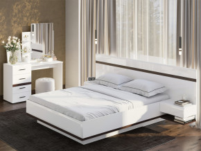 Кровать двойная Соло 1600 Белый в Нижней Туре - nizhnyaya-tura.magazinmebel.ru | фото - изображение 2