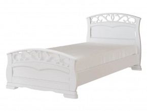 Кровать Грация-1 900 Белый античный в Нижней Туре - nizhnyaya-tura.magazinmebel.ru | фото