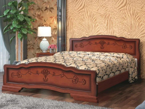 Кровать Карина-6 900 Орех в Нижней Туре - nizhnyaya-tura.magazinmebel.ru | фото