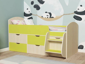 Кровать Малыш-7 Дуб-лайм в Нижней Туре - nizhnyaya-tura.magazinmebel.ru | фото - изображение 1