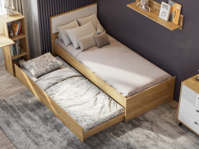 Кровать одинарная Милан выкатная с настилом в Нижней Туре - nizhnyaya-tura.magazinmebel.ru | фото