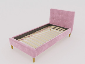 Кровать Пайли 900 розовый в Нижней Туре - nizhnyaya-tura.magazinmebel.ru | фото