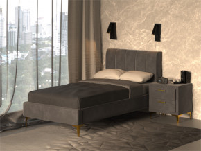 Кровать Рошаль 900 серый в Нижней Туре - nizhnyaya-tura.magazinmebel.ru | фото - изображение 2