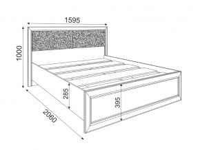 Кровать с настилом 1400 Саванна М04 в Нижней Туре - nizhnyaya-tura.magazinmebel.ru | фото - изображение 2