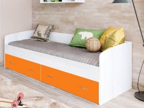 Кровать с выкатными ящиками Винтерберг, оранжевый в Нижней Туре - nizhnyaya-tura.magazinmebel.ru | фото