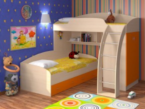 Кровать Соня 1+2 Оранжевый в Нижней Туре - nizhnyaya-tura.magazinmebel.ru | фото