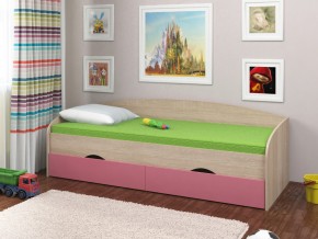 Кровать Соня 2 сонома-розовый в Нижней Туре - nizhnyaya-tura.magazinmebel.ru | фото