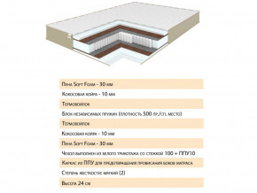 Матрас Волле 160х200 в Нижней Туре - nizhnyaya-tura.magazinmebel.ru | фото - изображение 2